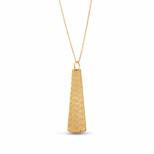 Uhu Short Necklace Vermeil
