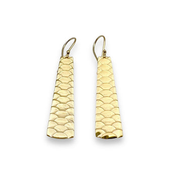 Uhu Earrings Short Vermeil