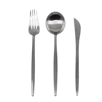 Statement Stainless Steel Flatware