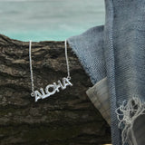 Aloha Necklace in Sterling Silver